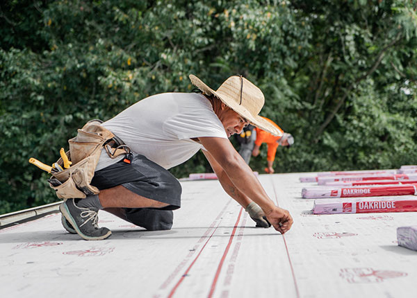 Hispanic Roofer